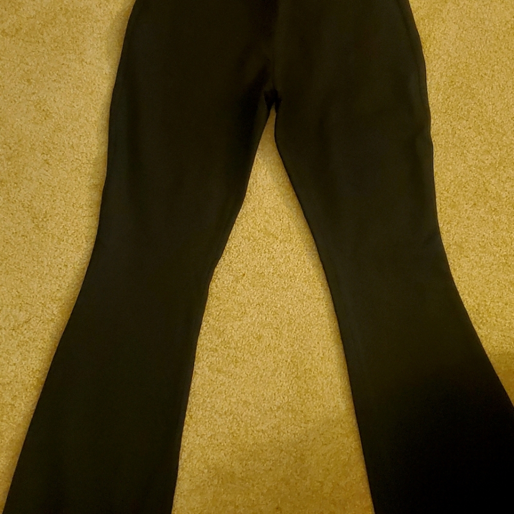 Express high rise black pants
